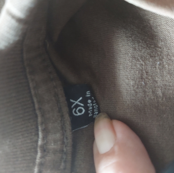 Men Big&Tall 6X Army Green Tee - Picture 3 of 5